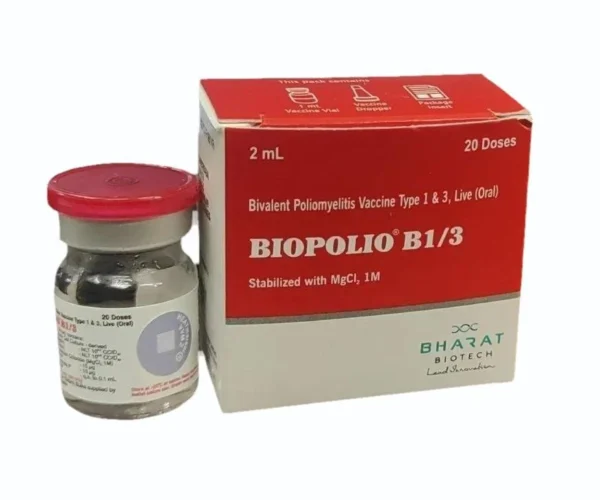 Bio Polio Vaccine B1/3, 2ml