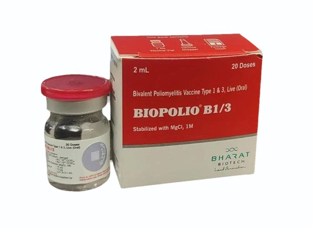 Bio Polio Vaccine B1/3, 2ml
